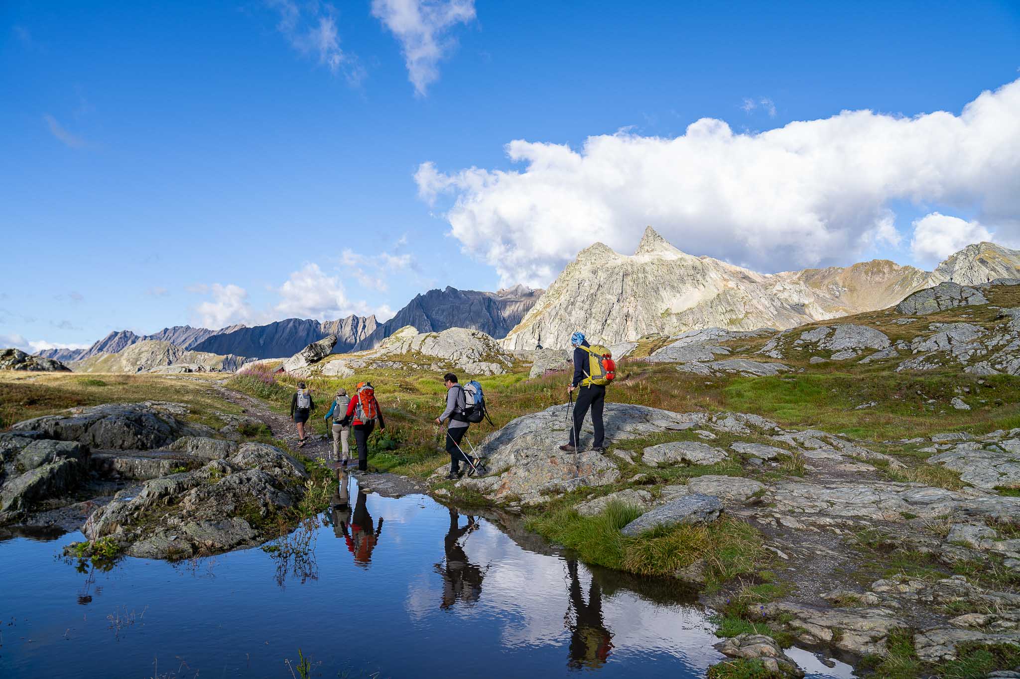 Hiking the Grand Tour des Combins, Swiss Alps