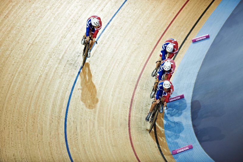 British team pursuit CREDIT: British Cycling British team pursuit credit British Cycling