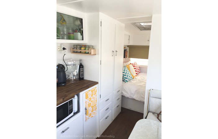Camper Van Interior Caravan White adrielbooker.com