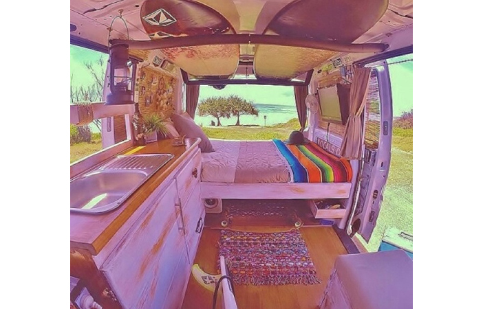 Camper Van Interior Surf