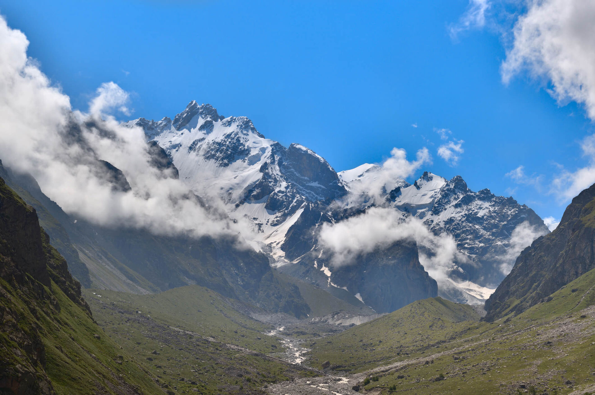 Pictured: Koshtan-Tau, Europe's fourth highest mountain.