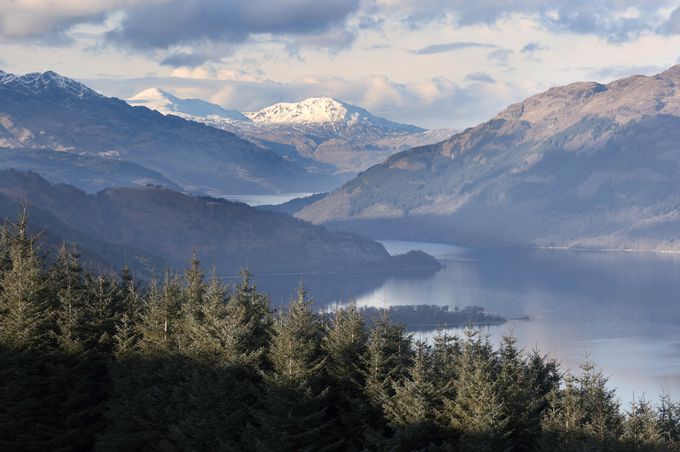 Loch Lomond canoeing in Scotland
