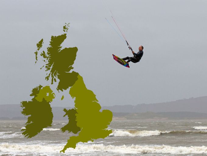 Kitesurfing In The UK Best Locations Places To Kitesurf Kitesurfing Lessons