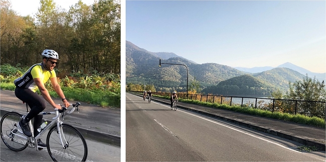 Lake Kanayama Cycling Japan