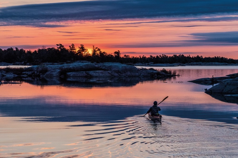 sunset in georgian bay lead image