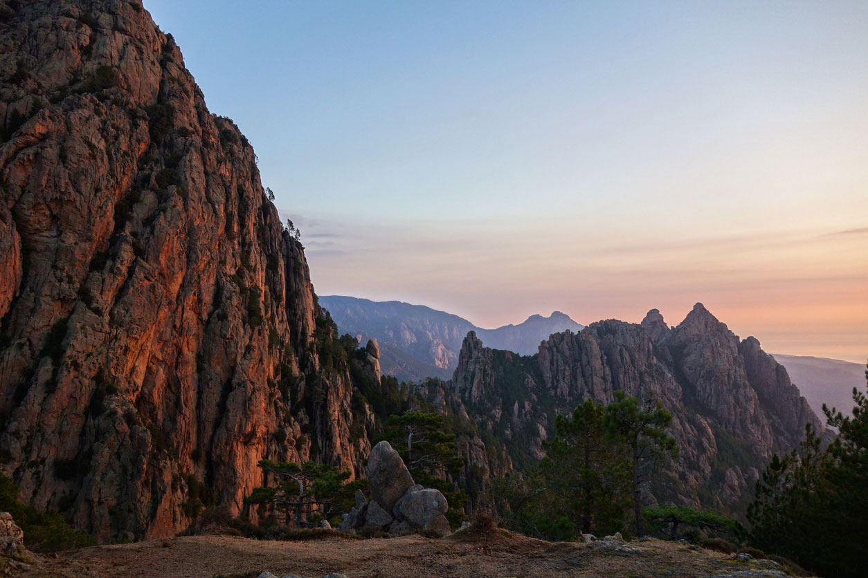 Corsica is home to some of France's most rugged mountains. 