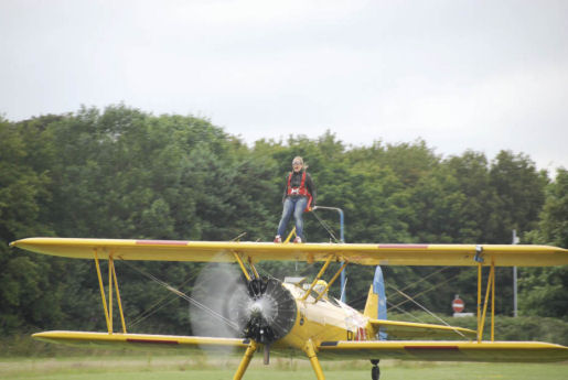 wingwalking take off