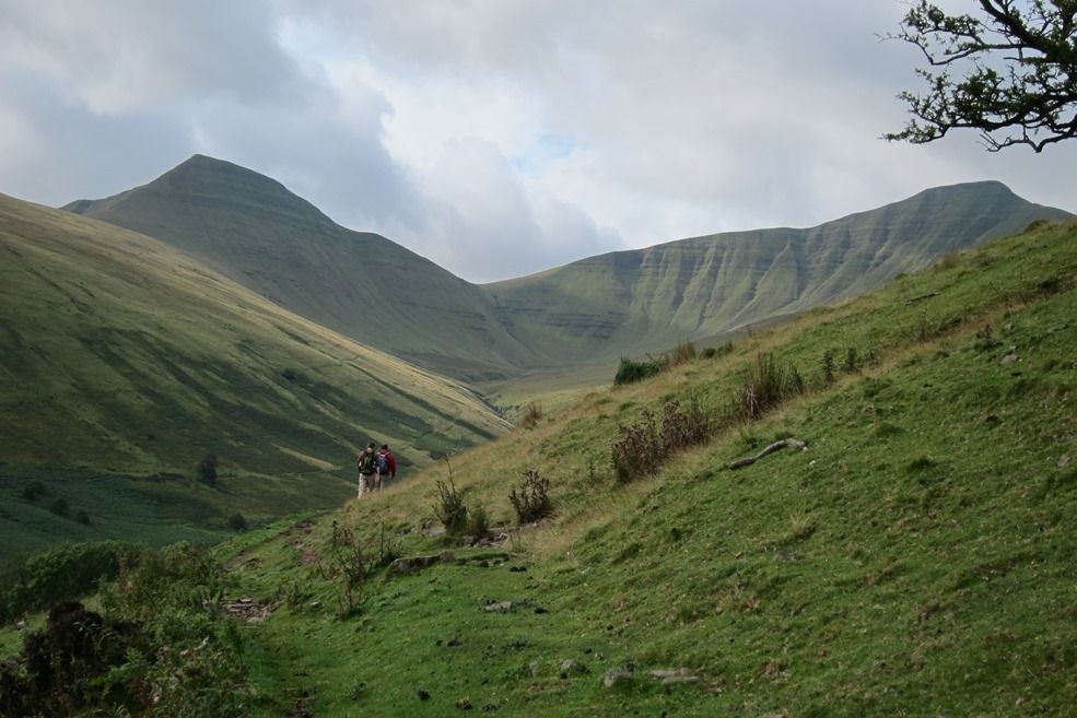 1945 pen y fan horseshoe ridge hike by pete coombs