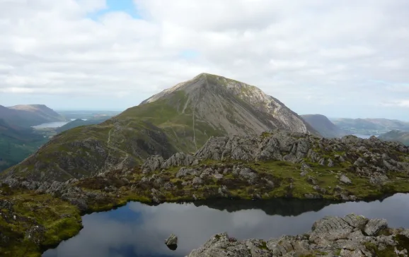 high crag from haystacks