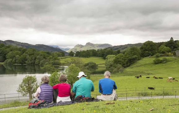 loughrigg tarn loughrigh terrace by daniel wildey